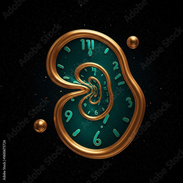 Obraz 뒤틀린 시간의 왜곡