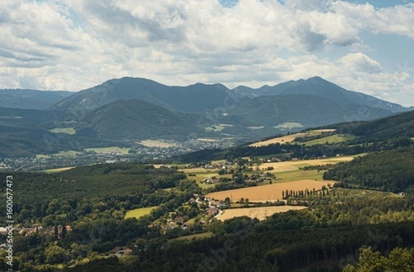 Obraz view from the mountain