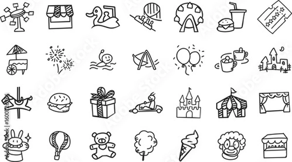 Obraz Amusement Park