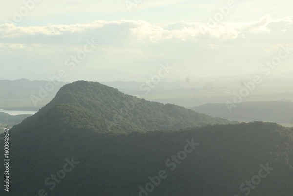 Obraz fog on the mountain