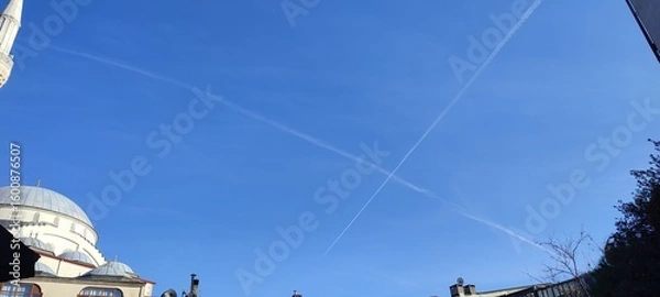 Obraz lines in the sky