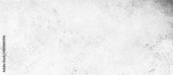Fototapeta Abstract white paper texture with soft watercolor painting background. White watercolor background with subtle abstract paper texture overlay