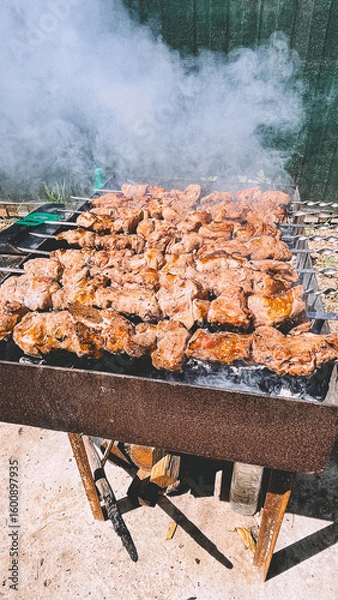 Obraz meat on the grill