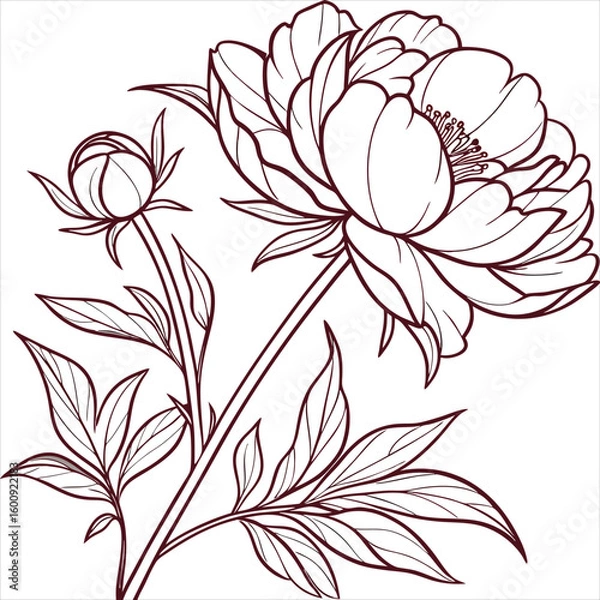 Obraz leap with flowers