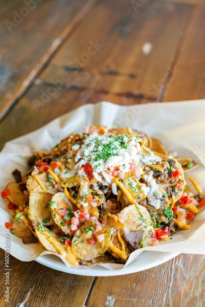 Obraz Loaded Nachos Chips