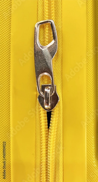 Fototapeta suitcase, suitcase password, steel zipper