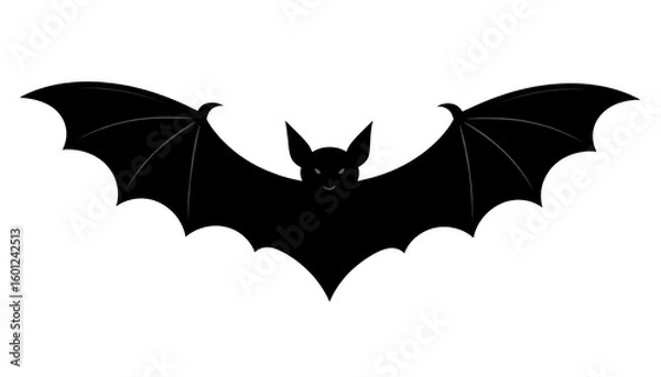 Obraz Silhouette of a bat