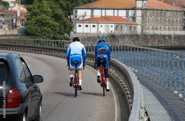 Obraz Sicurezza ciclisti su strada