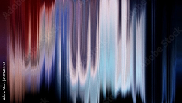 Obraz Blurry abstract background with soft frosted glass-like texture and film grain, dust, noise effect. Ideal for futuristic wallpapers, stylish overlays, digital design projects with subtle tech edge