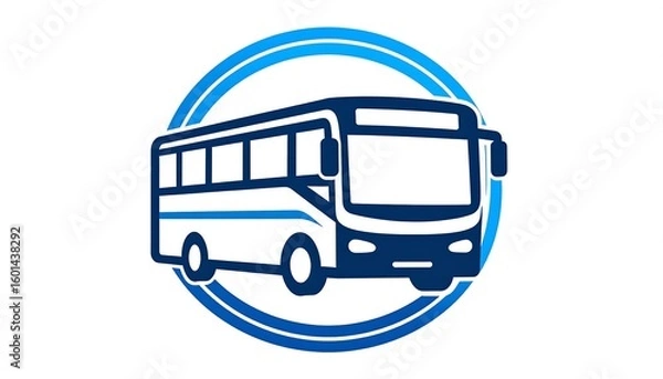 Obraz Simple bus logo design