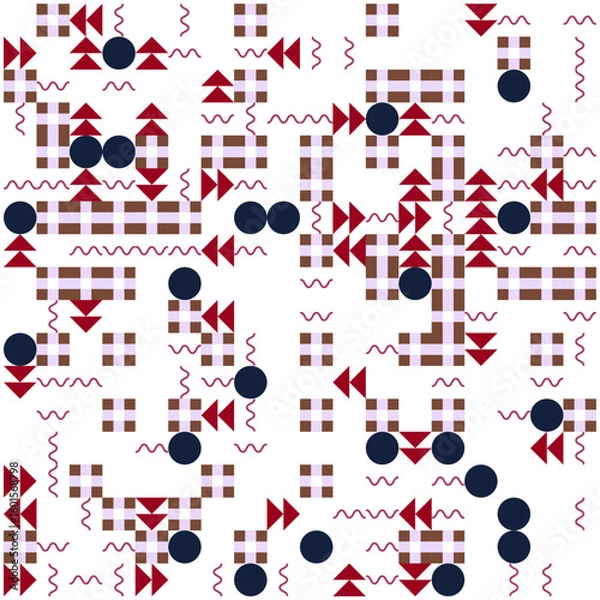 Fototapeta Abstract Geometric Pattern Design