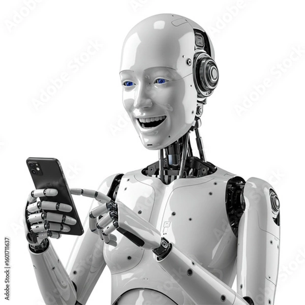 Fototapeta humanoid robot image