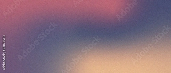 Obraz Muted Dusk Hues Grainy Gradient Background