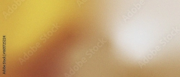 Obraz Warm Grainy Gradient Background with Soft Bokeh Lights