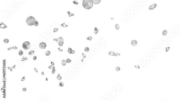 Obraz レンダリングされたダイアモンド　CG