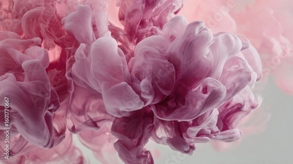 Obraz Abstract ink swirling