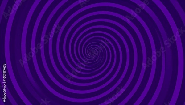 Obraz Purple spiral pattern