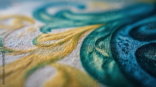 Obraz Intricate textile design