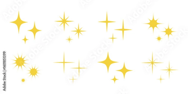 Obraz 輝くキラキラ星