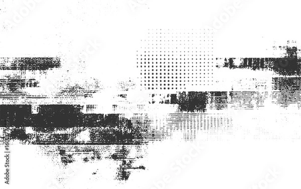 Fototapeta black sketch frame texture. Distress Overlay Texture. Subtle grain texture Subtle halftone grunge urban texture vector. Distressed overlay texture.