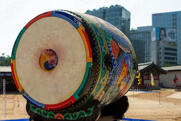 Obraz Korean traditional drum