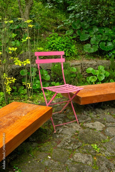 Obraz bench in the park