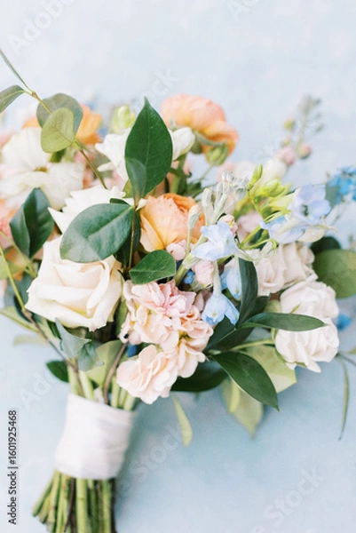 Obraz Spring Wedding Bouquet Bride Flowers