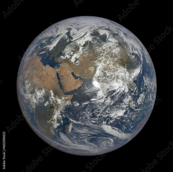 Fototapeta A breathtaking high-resolution full view of planet earth from space.