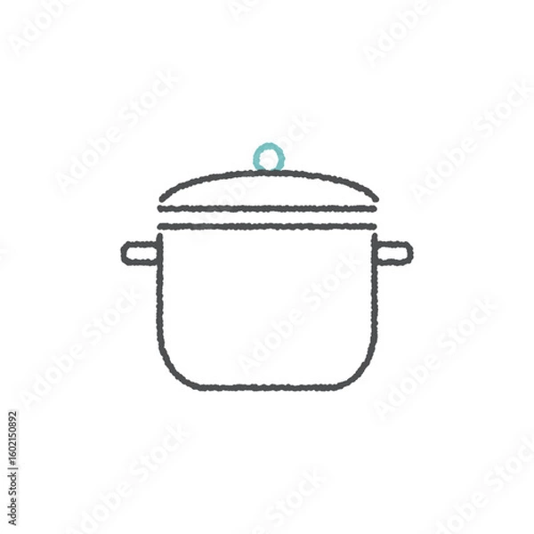 Fototapeta 鍋のアイコン