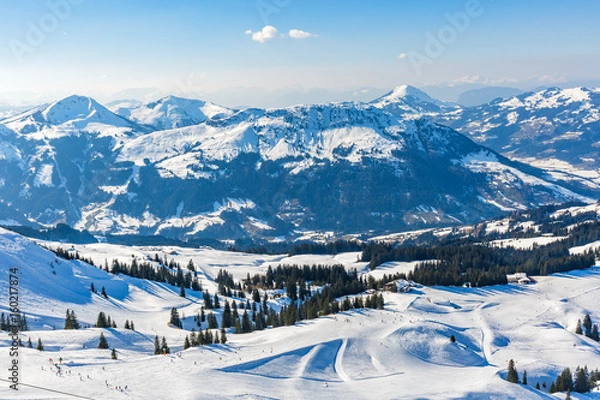 Obraz Winter landscape in Alps