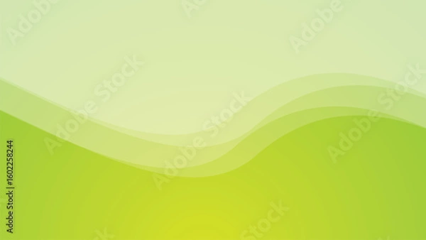Fototapeta Green Gradient Abstract Background for Fresh Modern Design, Web UI, Digital Art, and Presentations