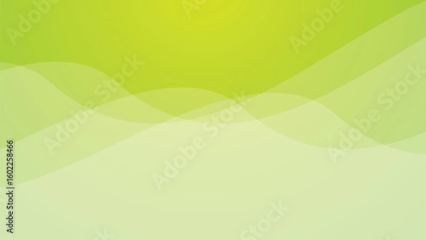 Fototapeta Green Gradient Abstract Background for Fresh Modern Design, Web UI, Digital Art, and Presentations