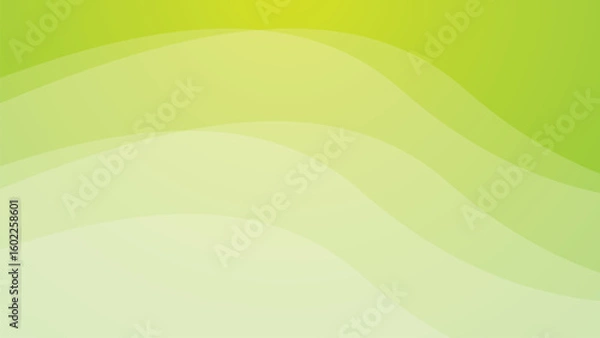 Fototapeta Green Gradient Abstract Background for Fresh Modern Design, Web UI, Digital Art, and Presentations