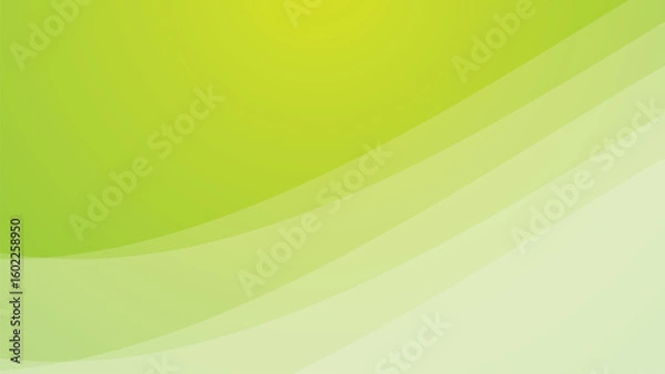 Fototapeta Green Gradient Abstract Background for Fresh Modern Design, Web UI, Digital Art, and Presentations