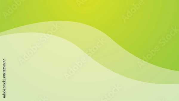 Fototapeta Green Gradient Abstract Background for Fresh Modern Design, Web UI, Digital Art, and Presentations