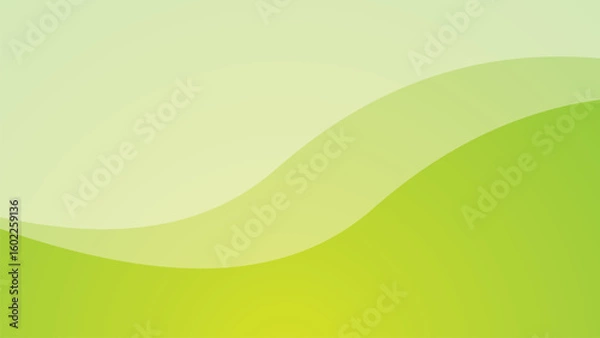 Fototapeta Green Gradient Abstract Background for Fresh Modern Design, Web UI, Digital Art, and Presentations