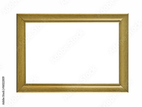 Fototapeta Empty horizontal Frame for picture or portrait