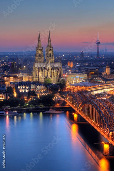 Obraz Kölner Panorama