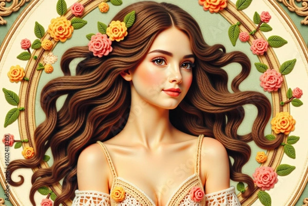Fototapeta Top Art Nouveau Style illustrations 