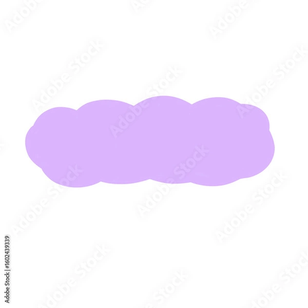 Obraz Cloud speech bubble