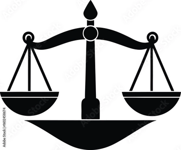 Fototapeta ruler scale silhouette logo icon vector art
