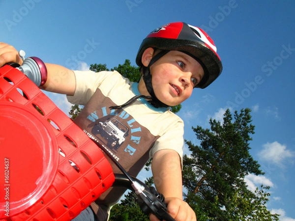 Obraz Little biker