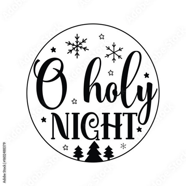 Obraz o holy night