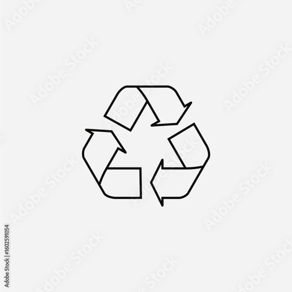 Obraz ICON REUSE RECYCLING