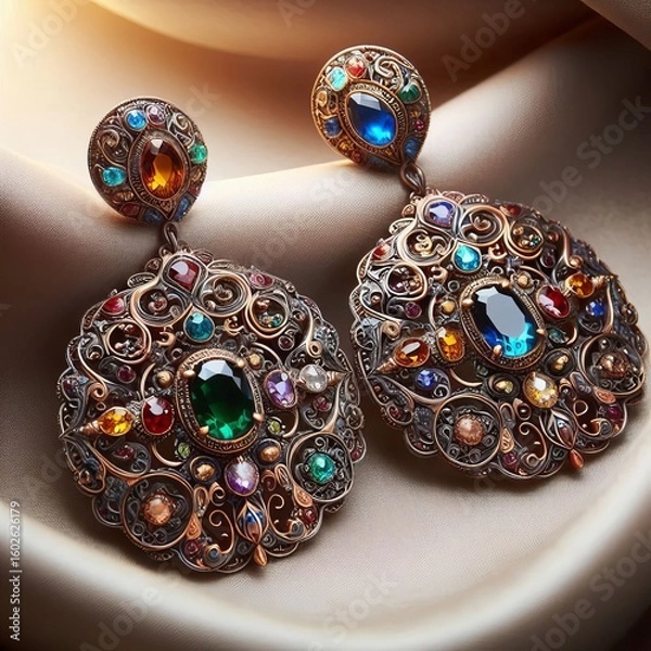 Obraz Echo of Byzantium Earrings