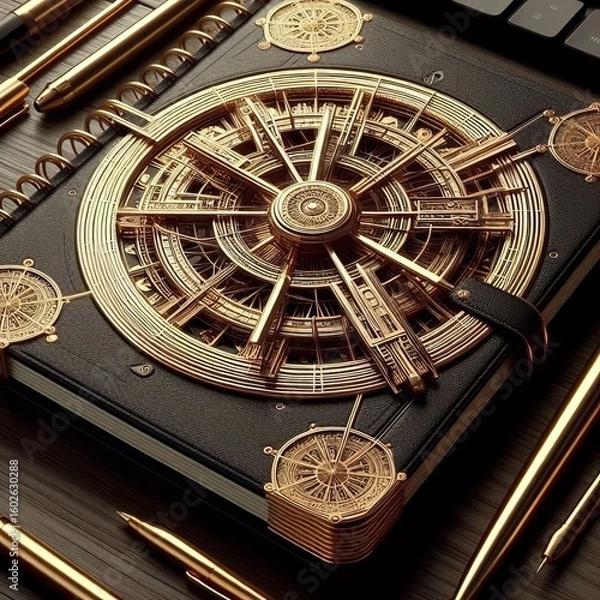 Obraz Gilded Edge Precision Notebook