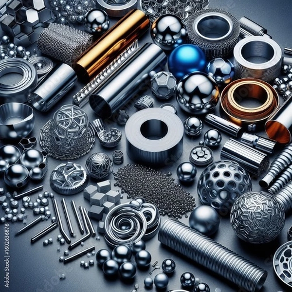 Obraz Materials Photopolymers metalceramic composites