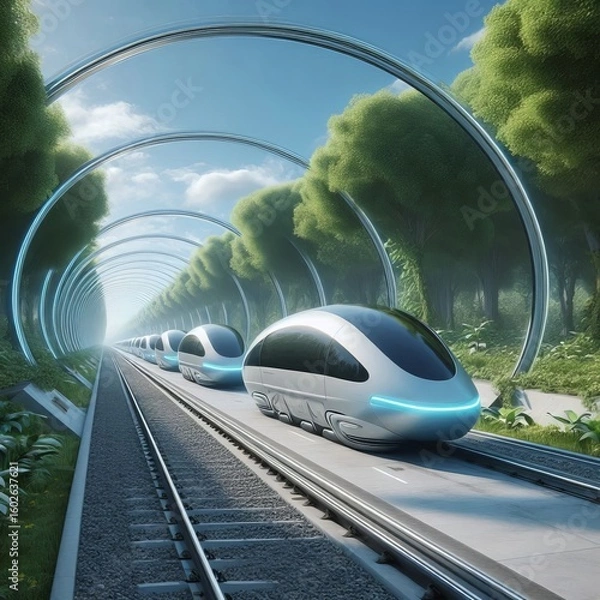 Obraz Hyperloop Inspection Crawlers