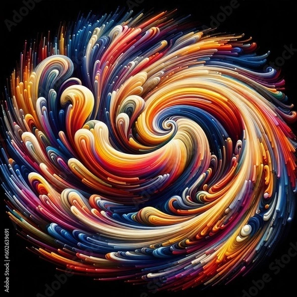 Obraz Kinetic Pattern Movement