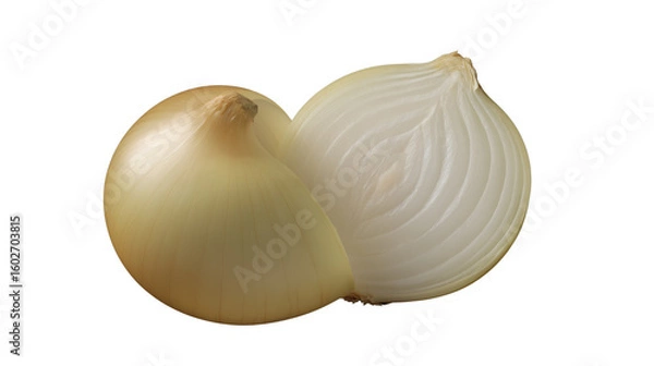 Obraz onion isolated on Transparent Background